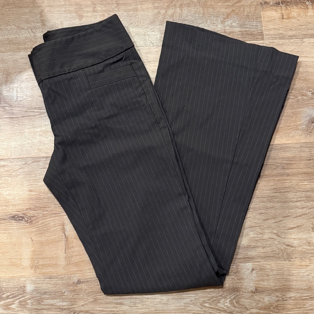 Limited Brown Pinstripe Trousers